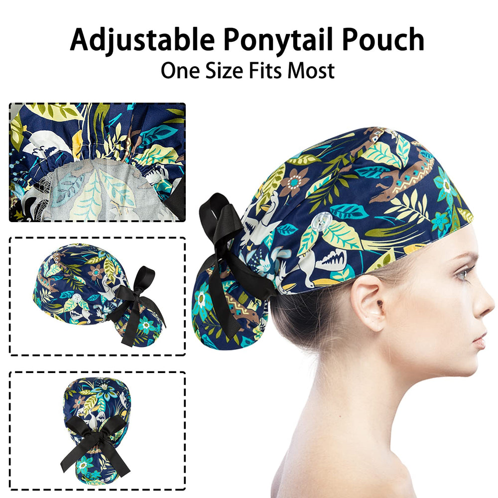 Gorro Bouffant YEAJOIN apto para todo tipo de peinado