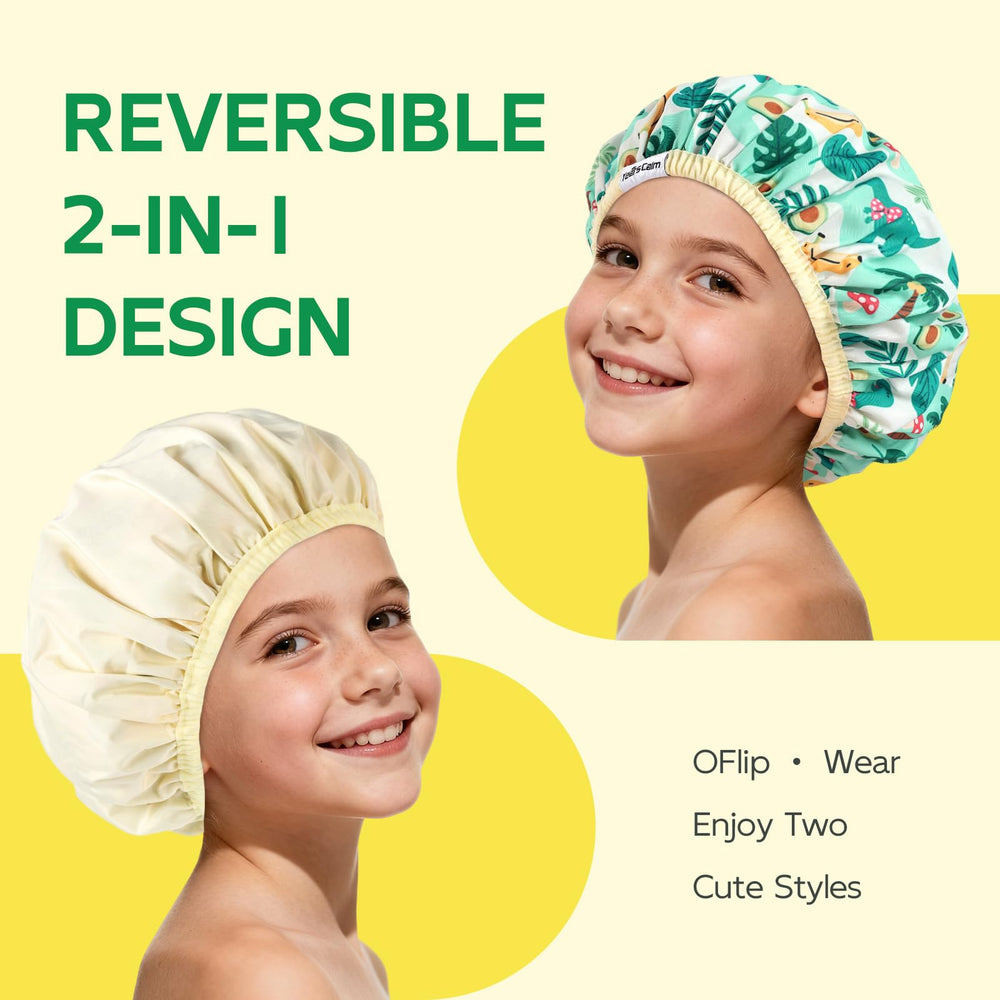Gorro Years calm de dos lados, dos looks en uno para niños.