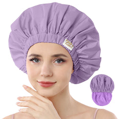 Tapa de ducha impermeable Years Calm para mujer protege el peinado durante la ducha.