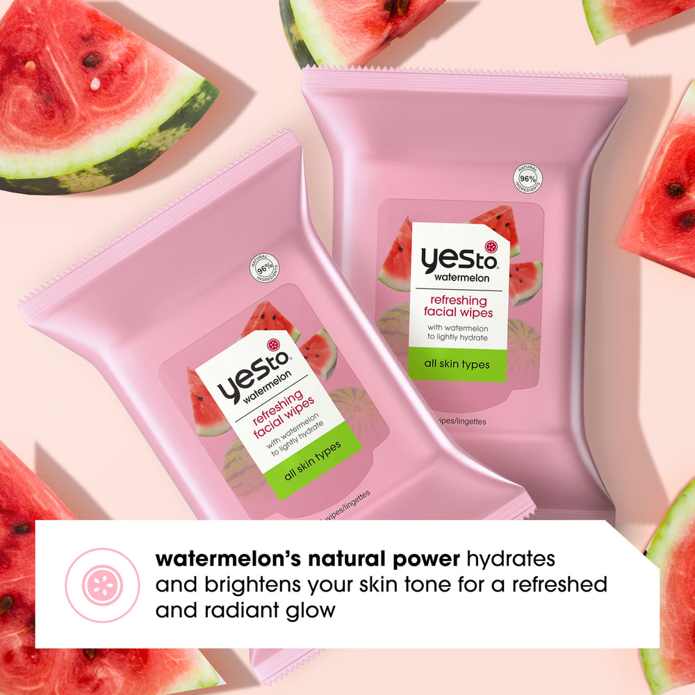 Yes To Face Wipes, hidratación facial en un solo paso.