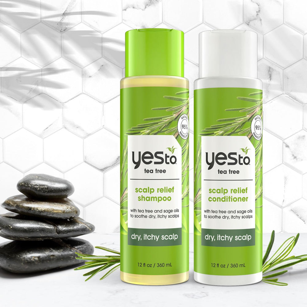 Yes To ingredientes arbol-de-te y salvia, base natural para el cuidado diario