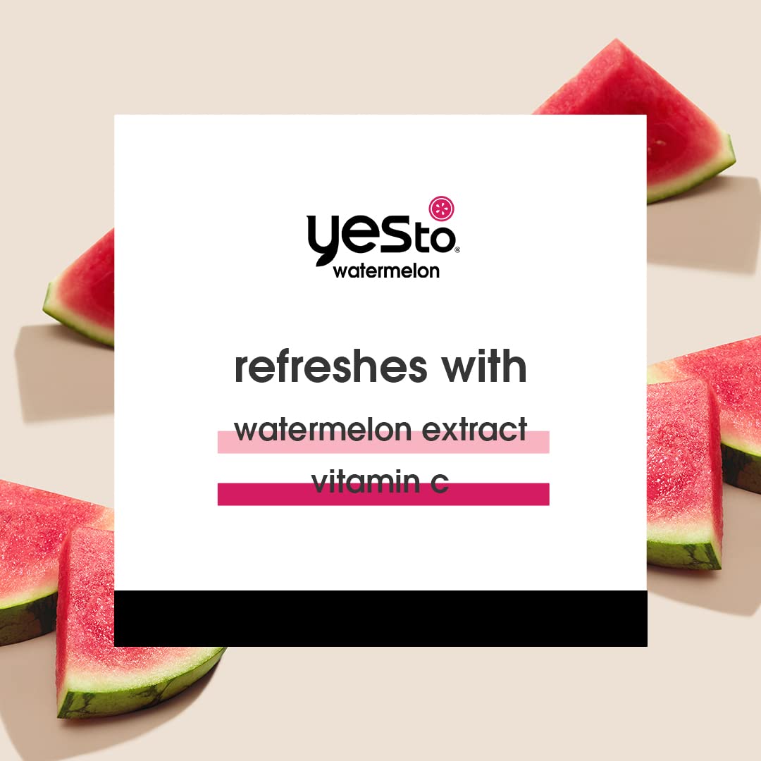 Yes To Watermelon Gel textura ligera para uso diario en la piel.