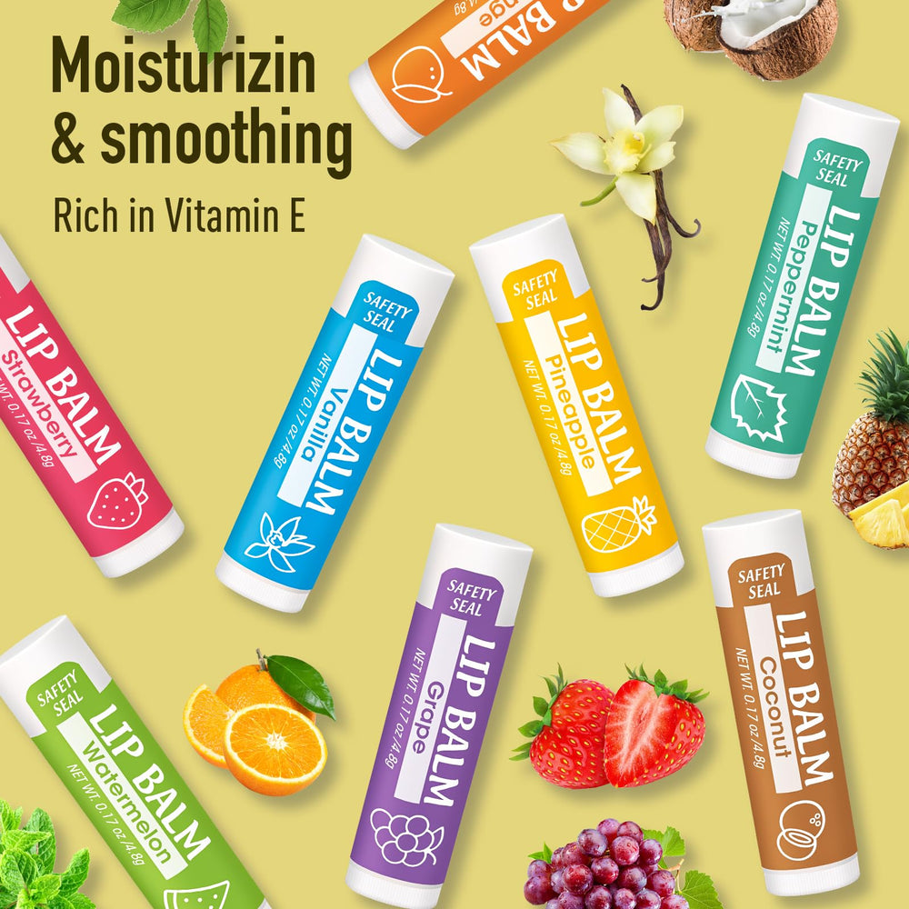 YesBes bálsamo labial piña para aroma tropical y nutrición ligera.