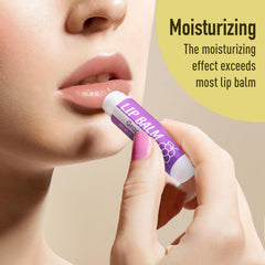 YesBes bálsamo labial uva para hidratación profunda y protección durante el día.