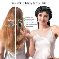YFONG bonete protege el cabello durante la noche, reduce fricción.