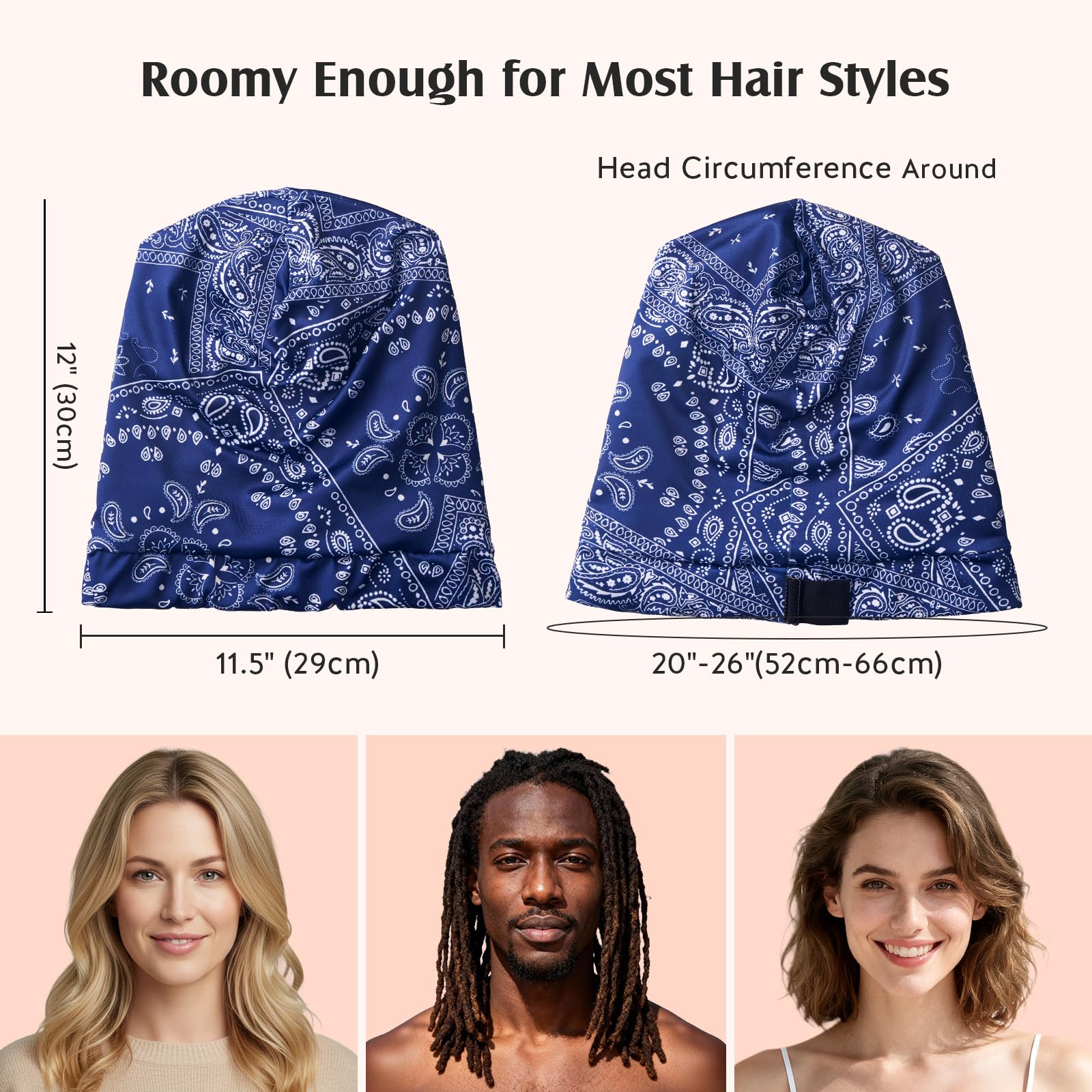 Diseño turbante para uso diario con estilo