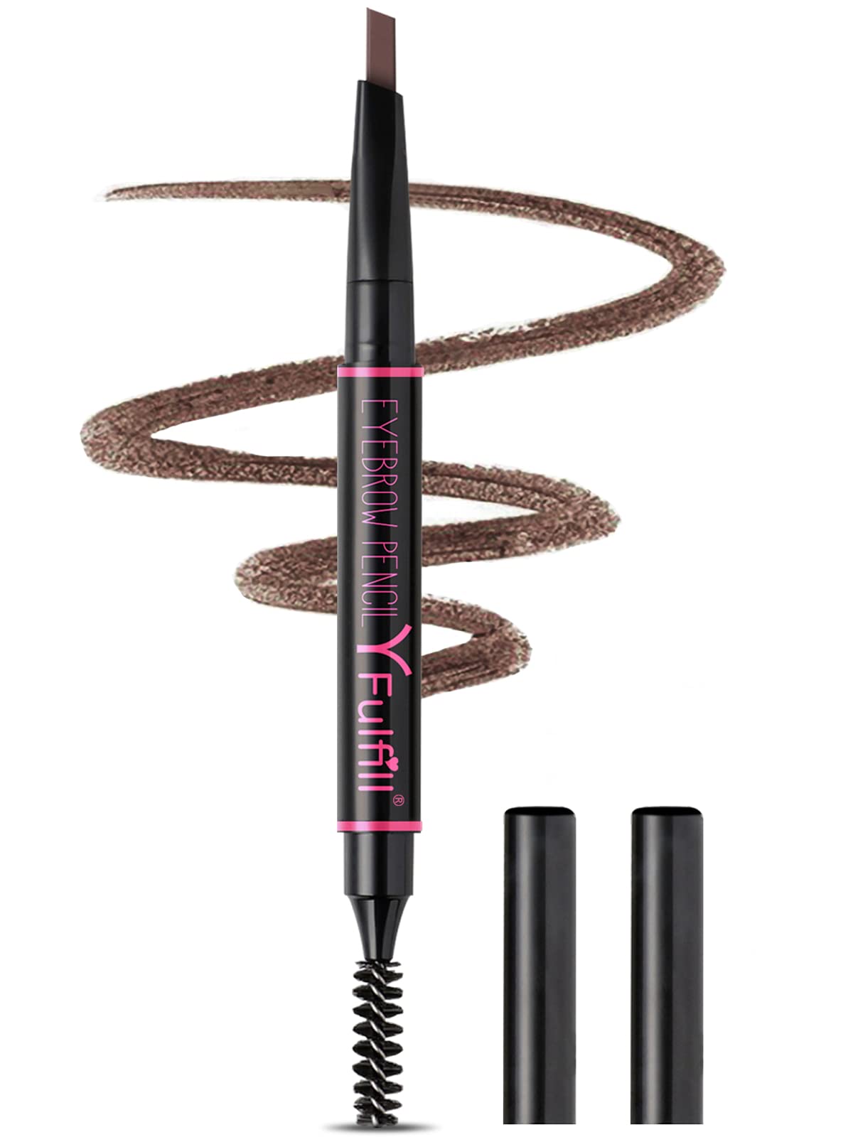 YFulfill Cejas: lápiz retráctil 0,5 mm para trazos finos y naturales.