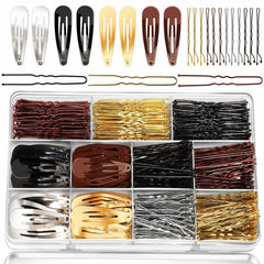 Pinzas para cabello YGDZ, set de 120 piezas para peinados rápidos y duraderos.