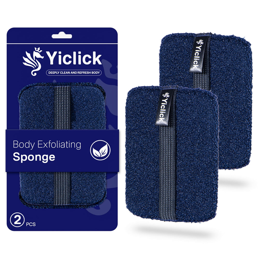 Yiclick exfoliante corporal, espuma-lujosa para un baño suave