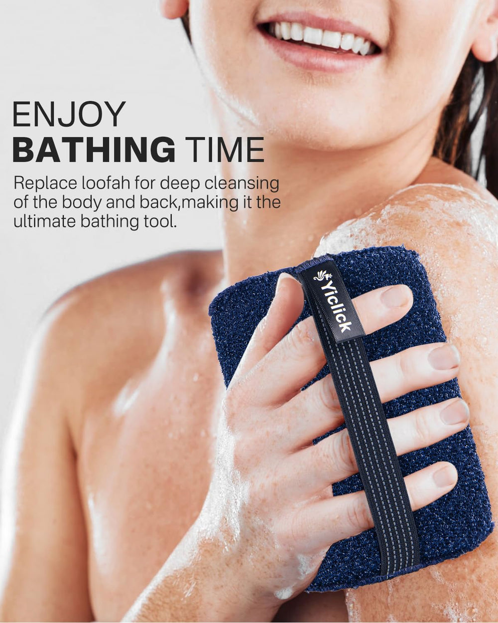 Yiclick exfoliante corporal, regalo-practico para cuidado diario