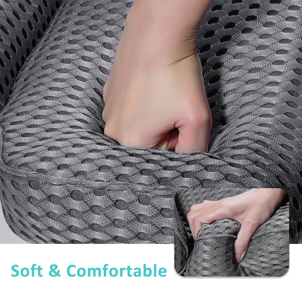 Almohada con malla 3D de YIGO MASTER, transpiración y secado rápido.