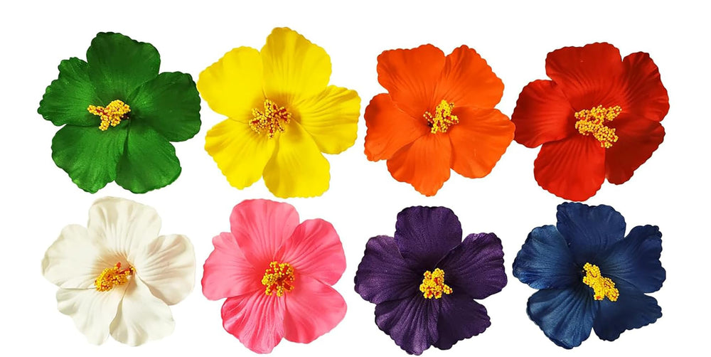 YILANPIN clip de flores para niñas en rosa, cómodo para el cabello