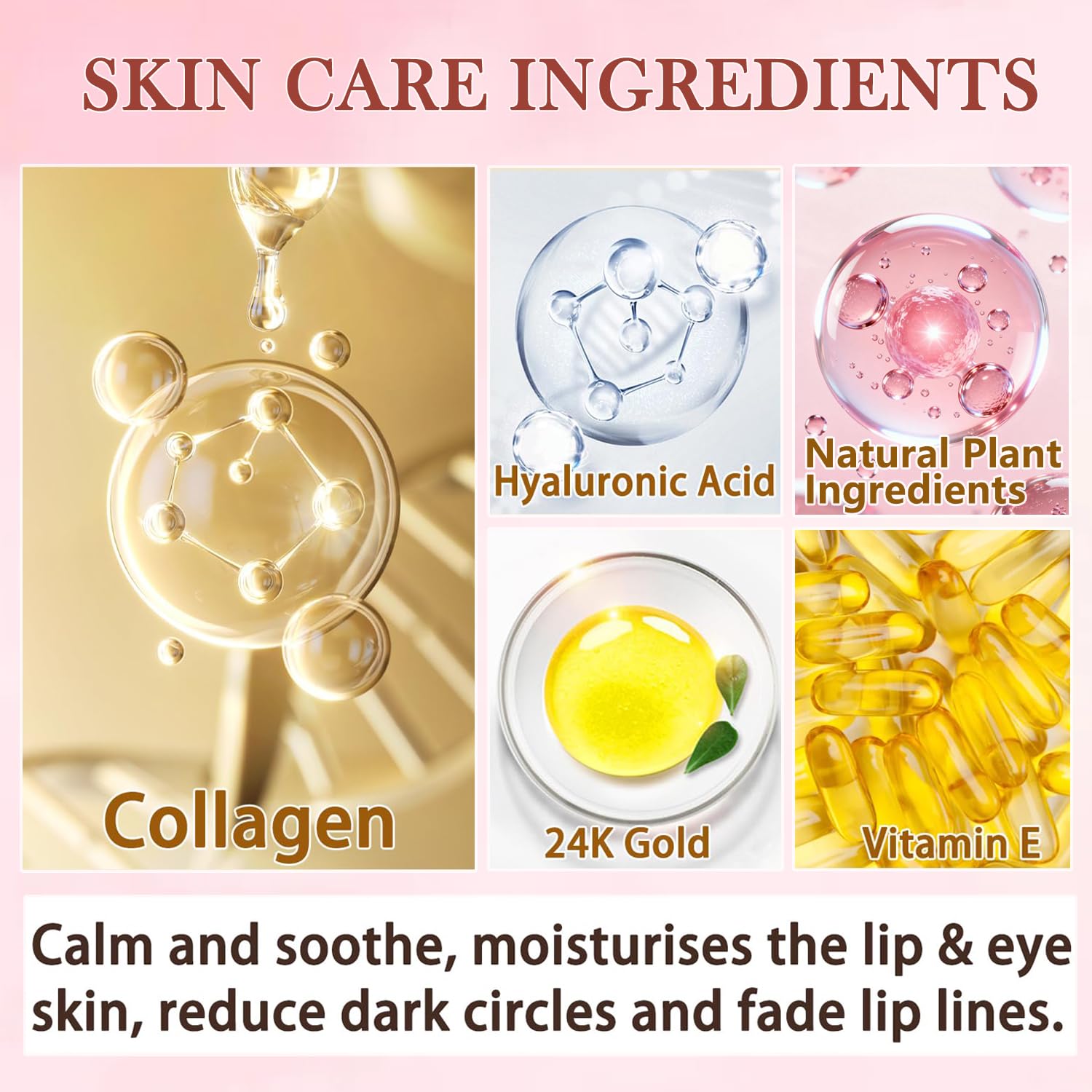 Mascarilla labial Yishifa contra sequedad y líneas finas.
