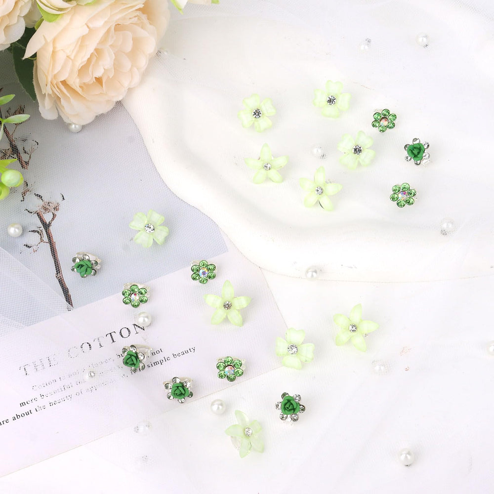 YISSION flor verde presentacion-regalo: detalle perfecto para amigas.