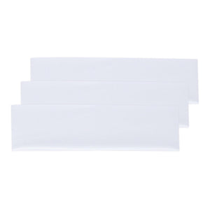 Diadema Yiwafu blanca para yoga, absorbe sudor y mantiene el cabello sujeto.