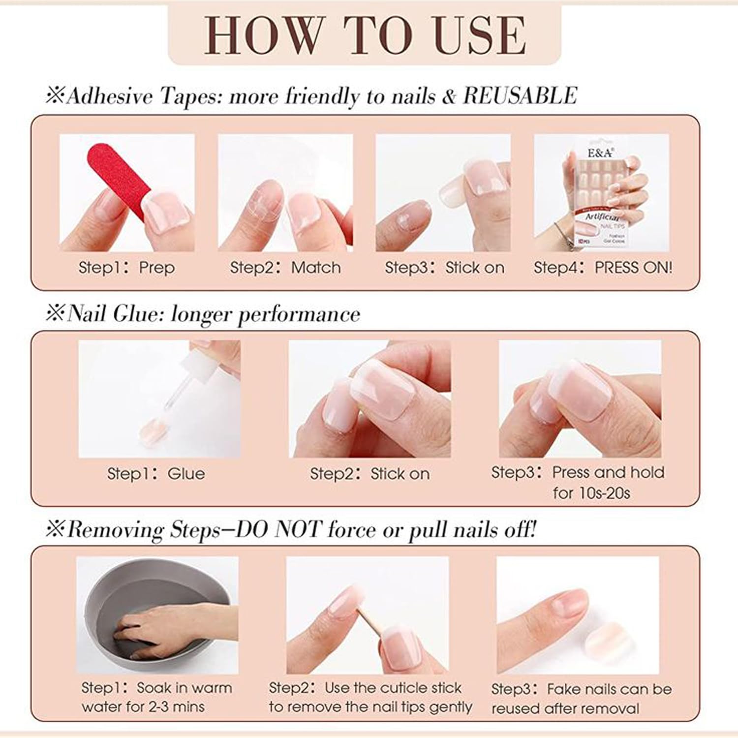 YKZFUI uñas almendra negro uso diario: comodidad y ajuste natural.