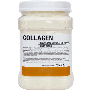 YMEYFAN mascarilla gelatinosa con textura espesa para hidratación profunda.