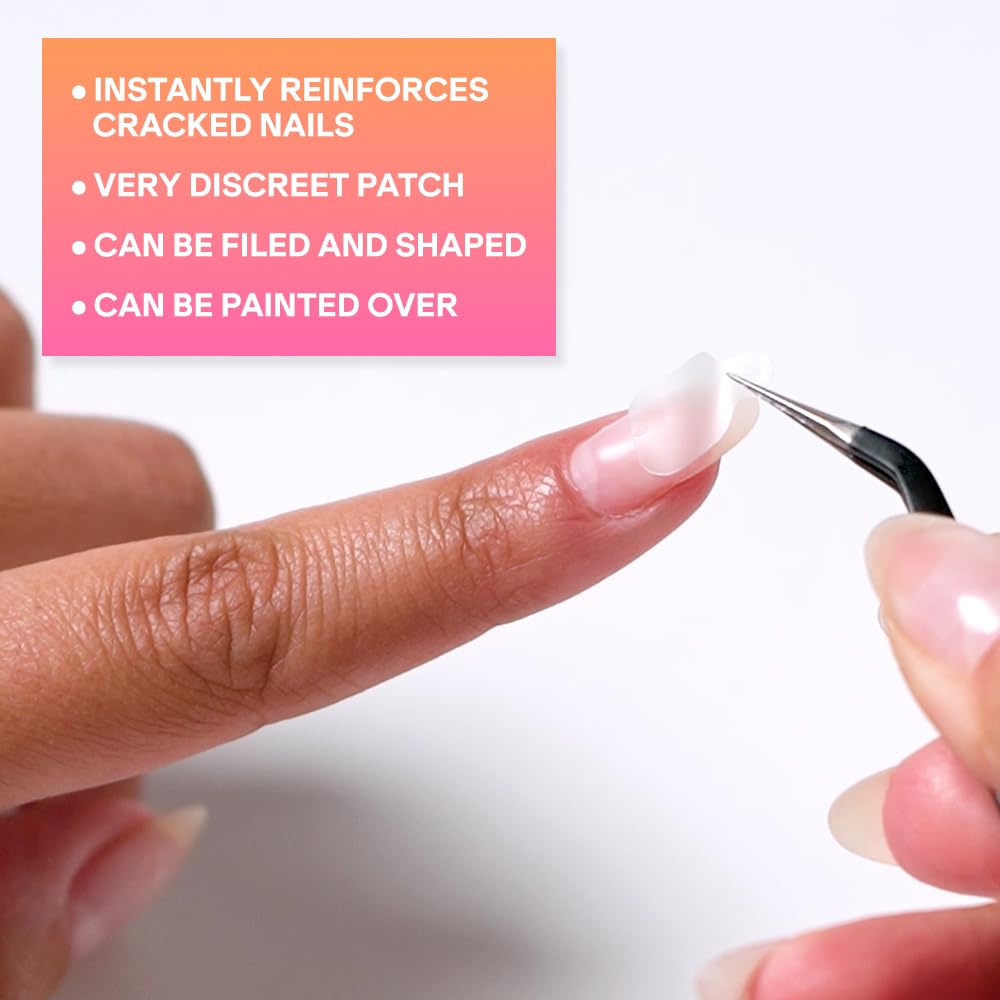 Parche adhesivo ultrafino de YN Young Nails refuerza uñas sin volumen