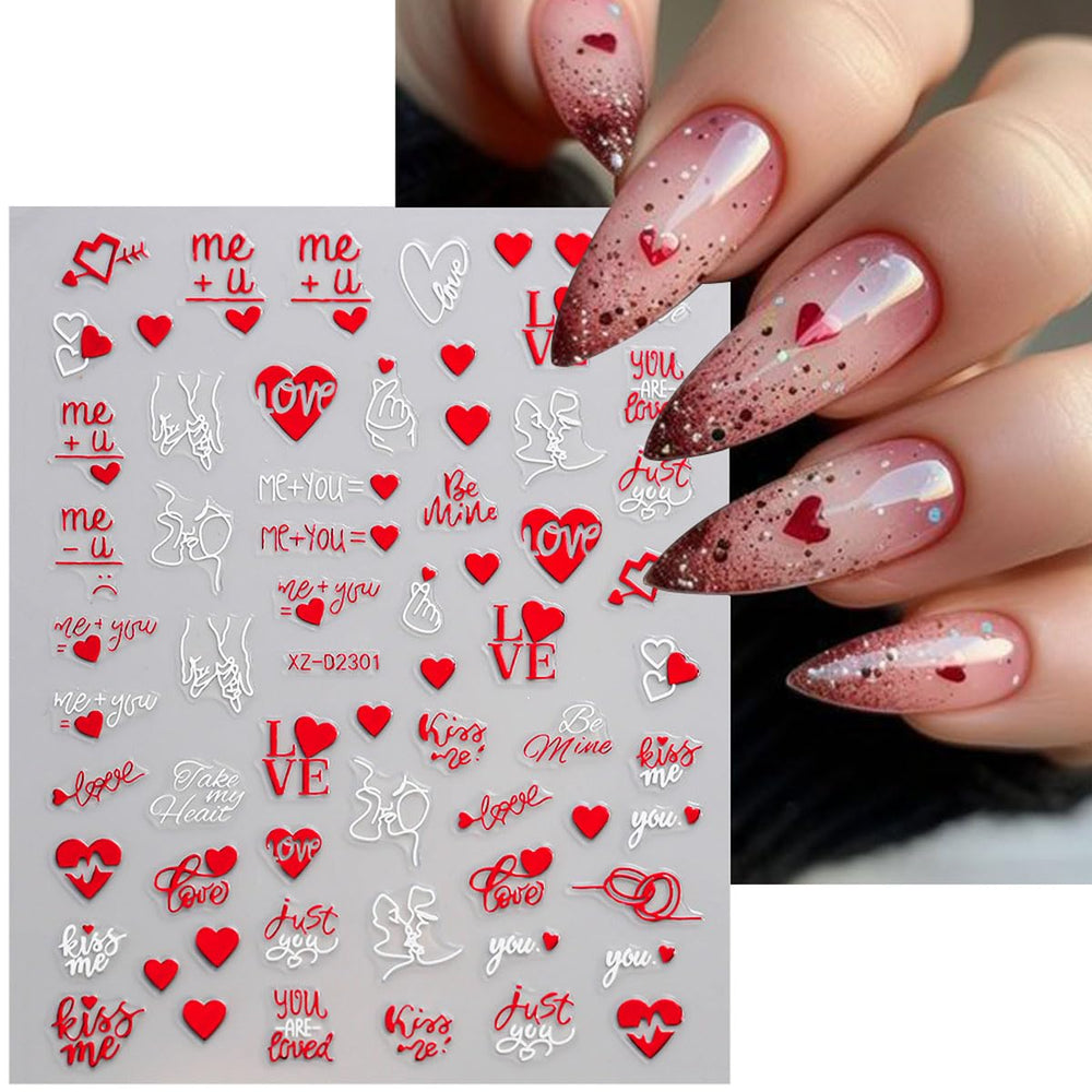 YNITSED efecto 3D que añade profundidad a las uñas.