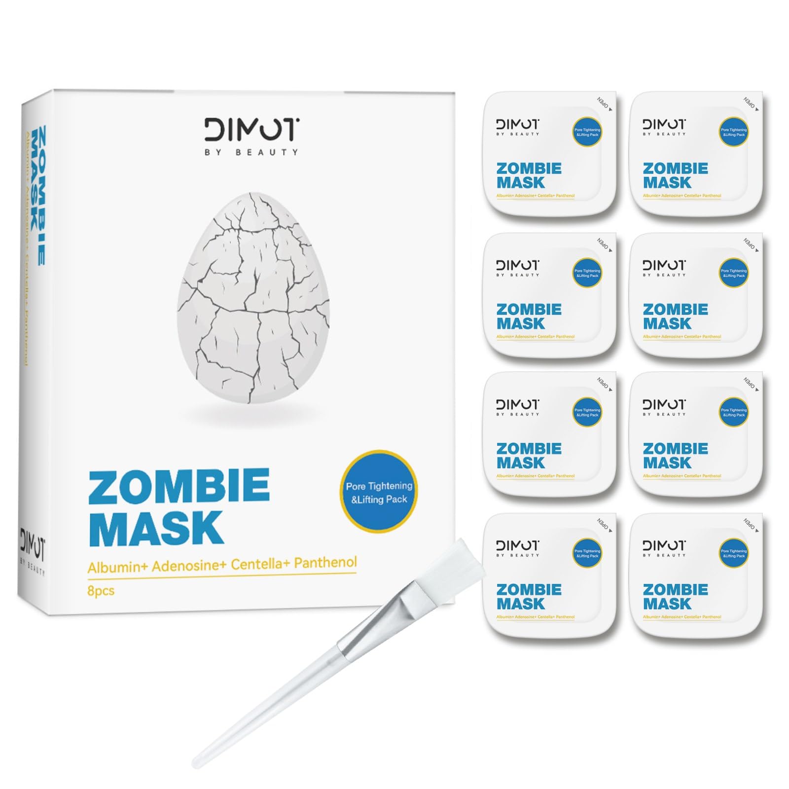 YOYILY mascarilla zombie facial con hidratación intensa para piel suave