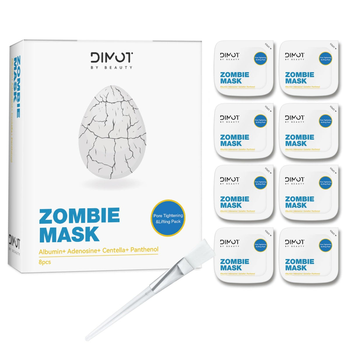 YOYILY mascarilla zombie facial con hidratación intensa para piel suave
