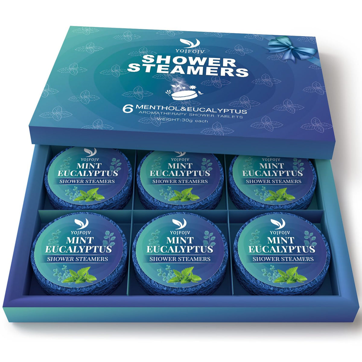 YOJFOJV bombas de ducha mentol eucalipto, aroma duradero para spa en casa