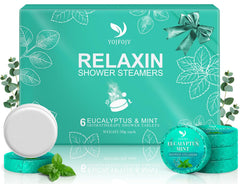 YOJFOJV: paquete de 6 tabletas para ducha aromática y relajación.