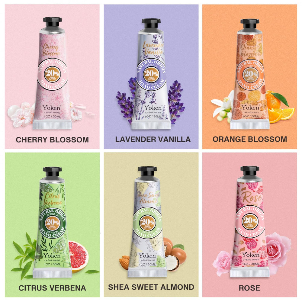 Crema de manos Yoken lavanda, aroma relajante diario.