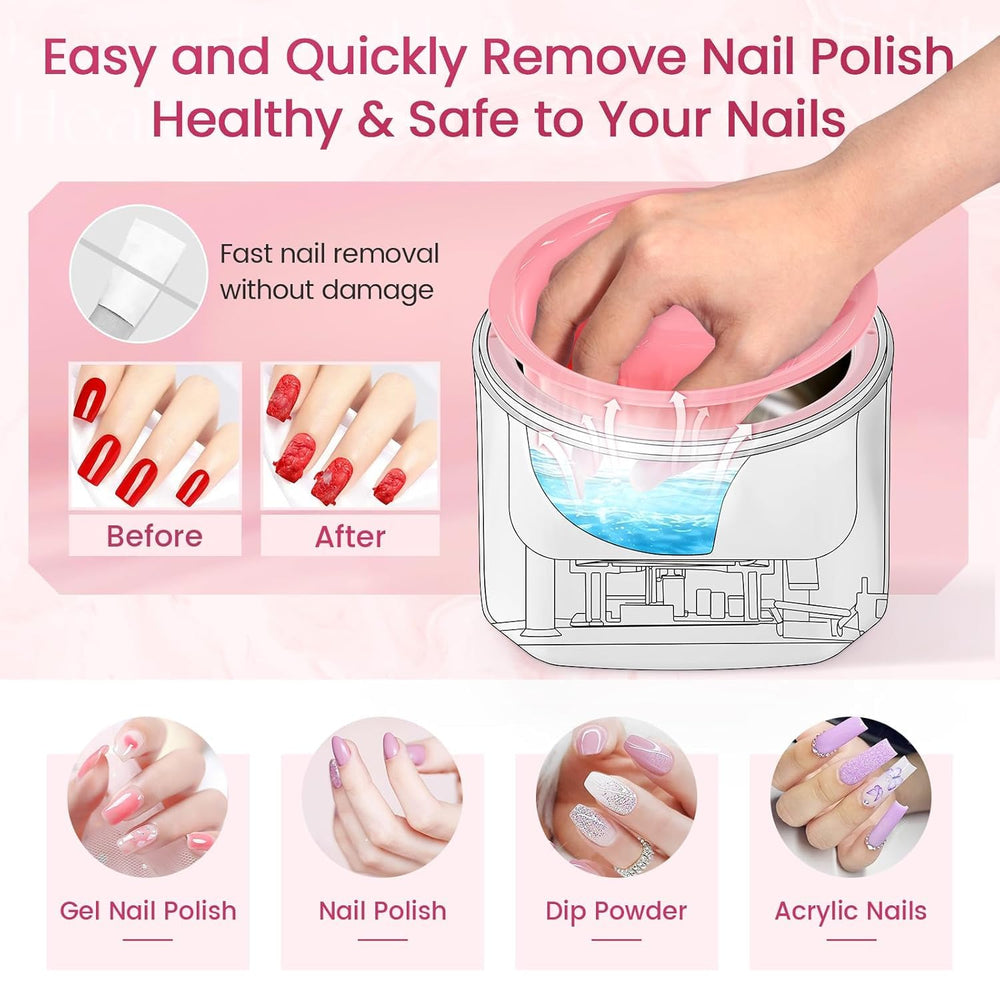 Yokilly kit de 10 piezas para eliminar uñas en casa.