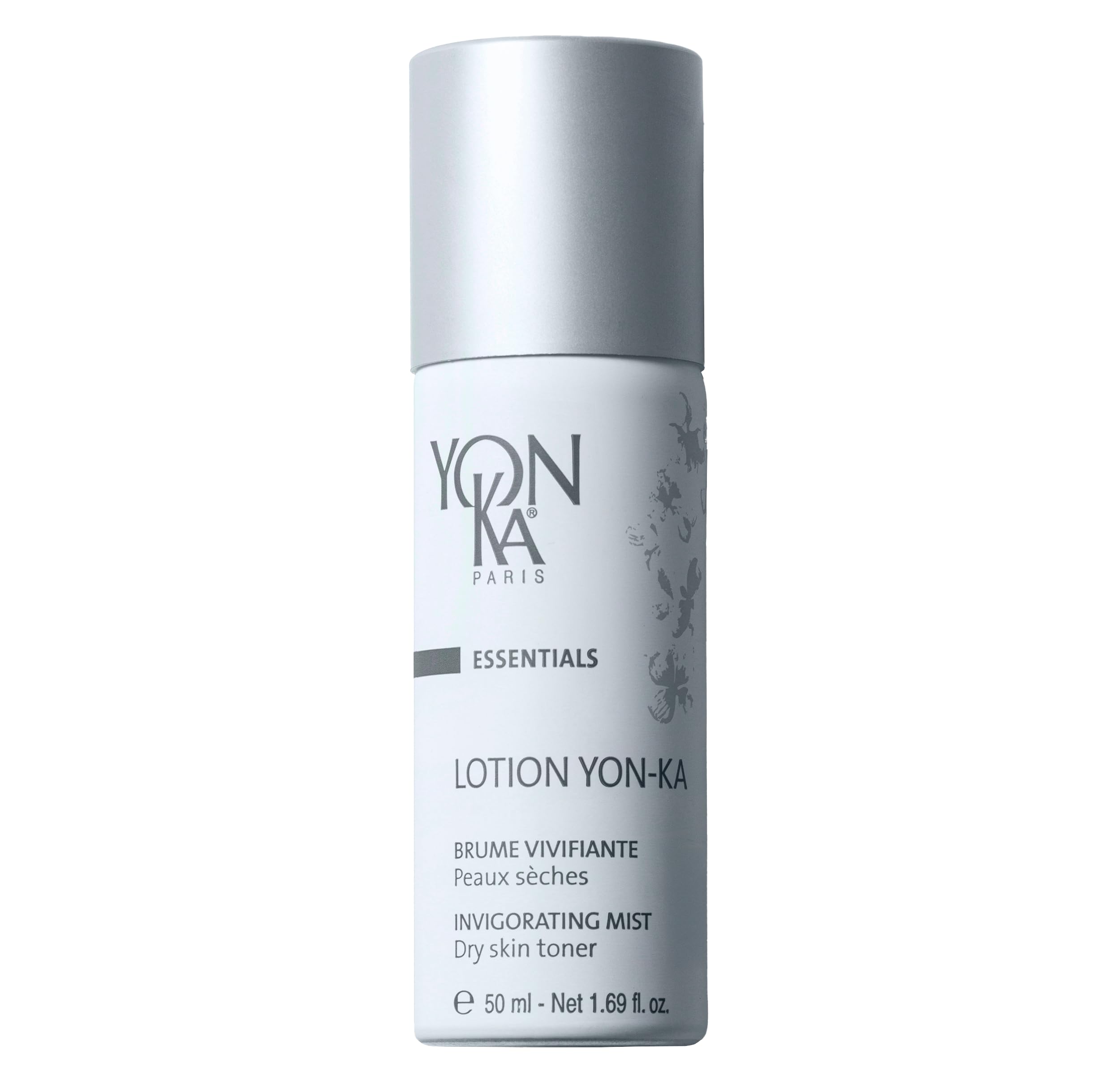 Yon-Ka PS Toner: botella detalle, hidratación suave para piel seca y sensible.