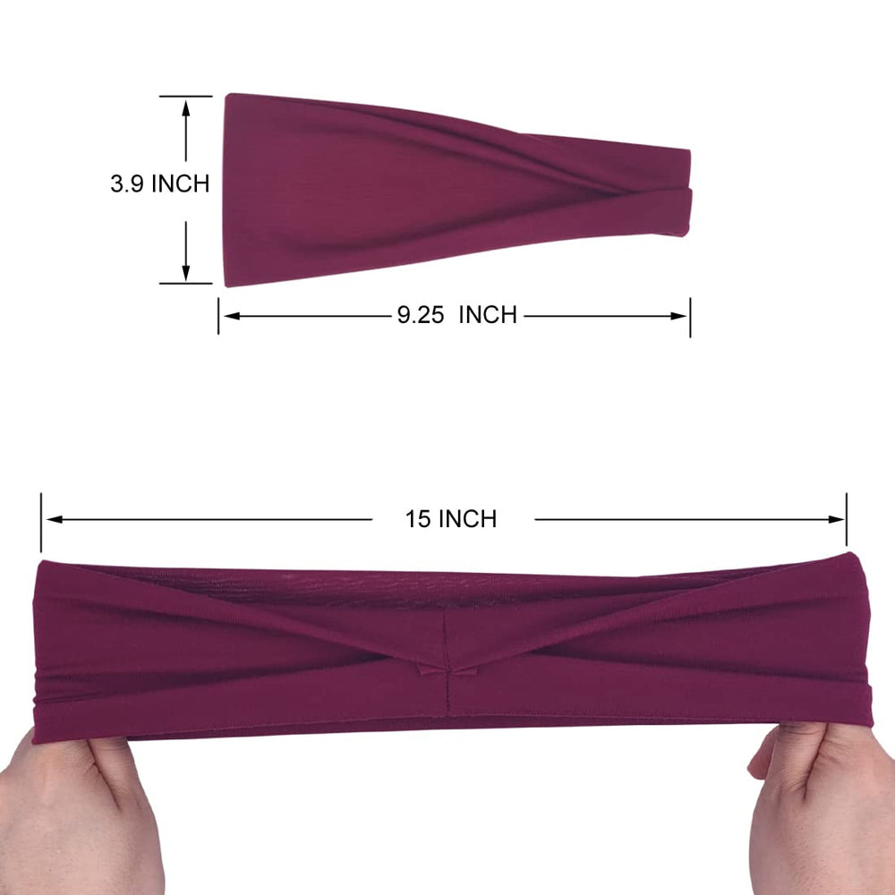 Diadema YONUF para correr, absorbe sudor y mantiene el pelo controlado