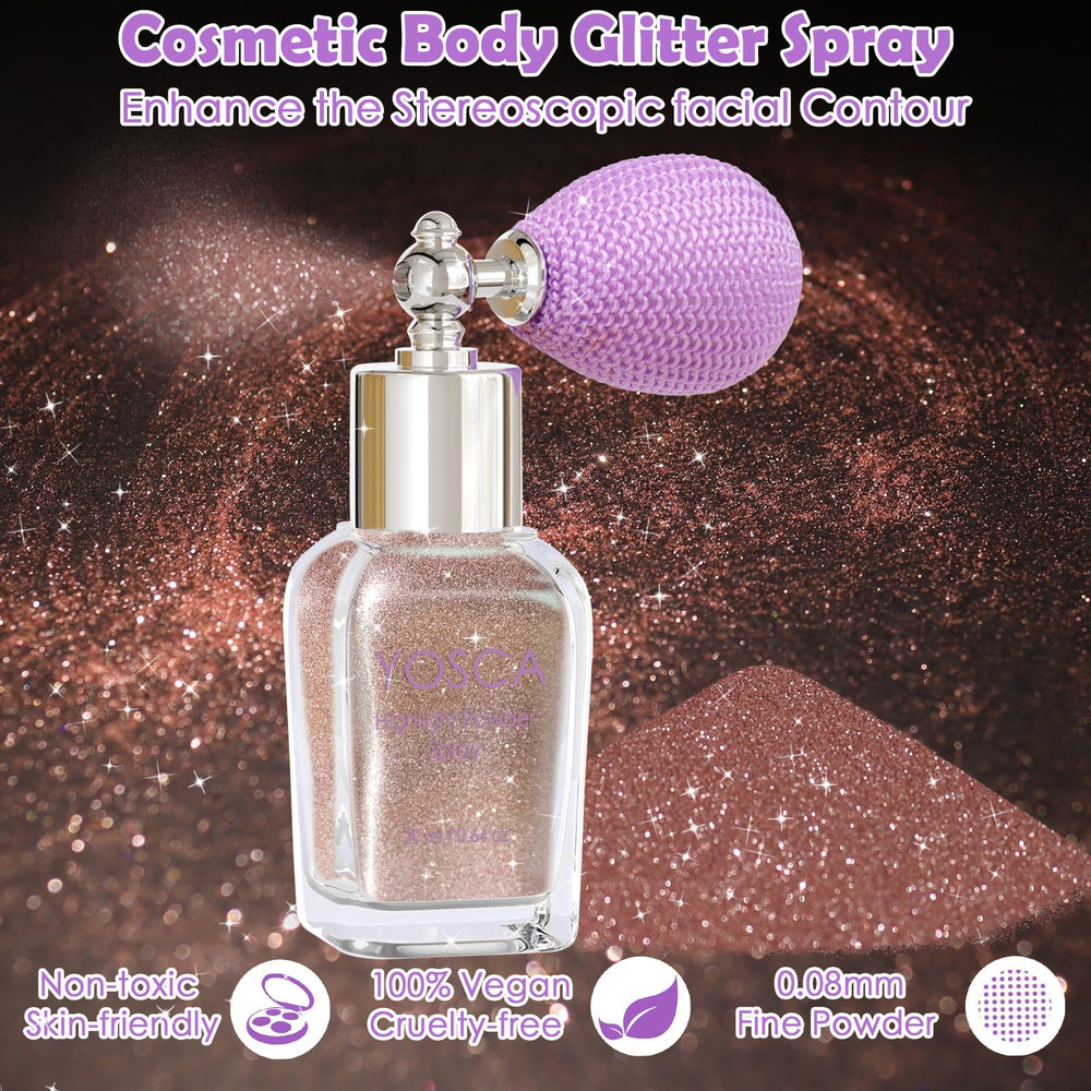 Yosca Brillo Cabello Spray: efecto láser que realza el peinado.