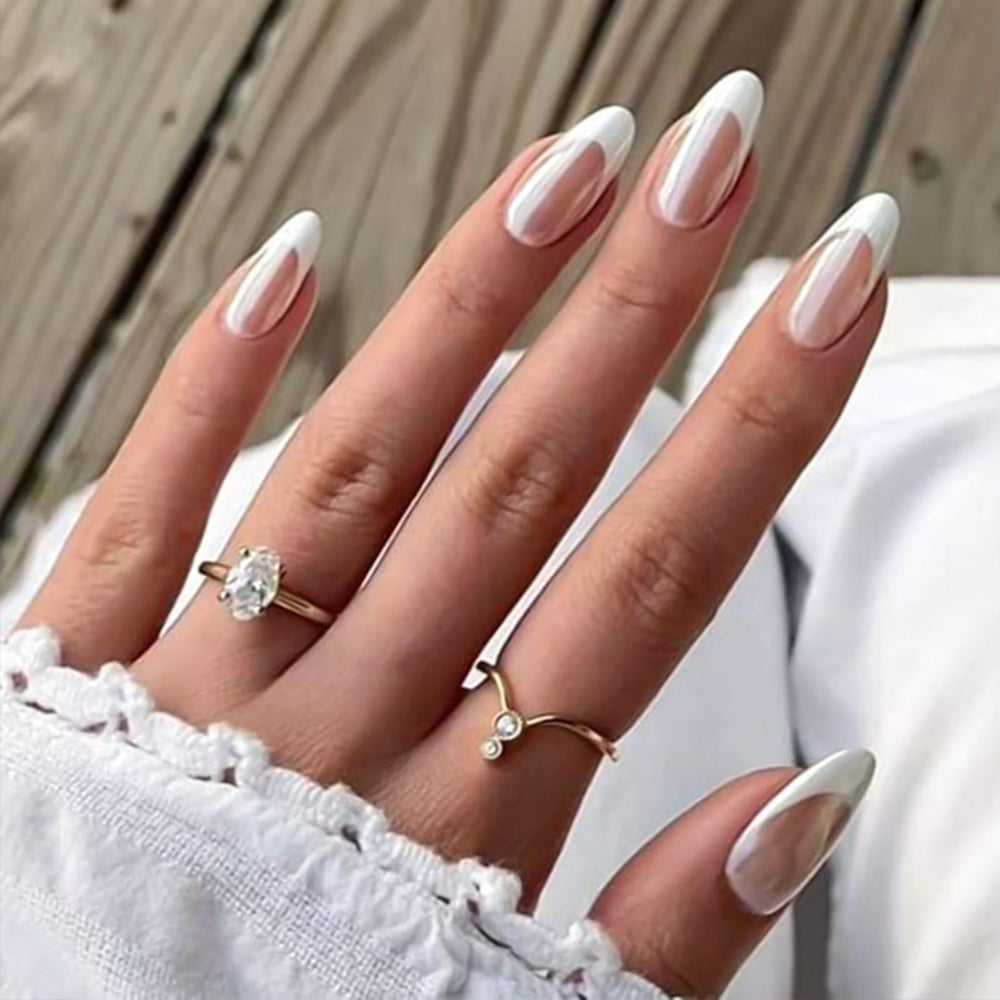 Uñas nude full cover de YOSOMMK para un look natural