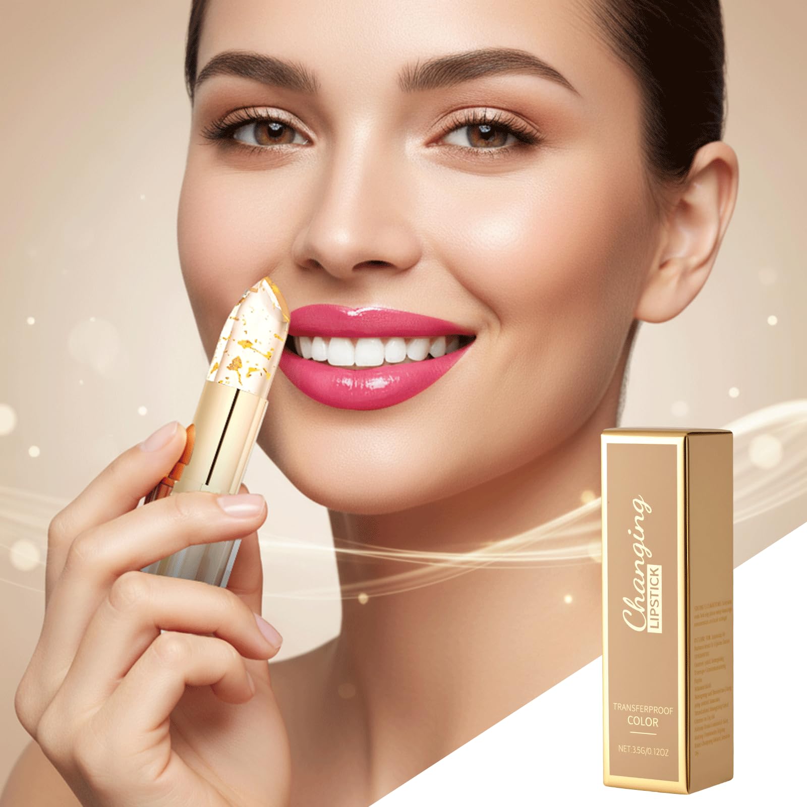 YOTOCK Labial completa looks al combinar con otros labiales.