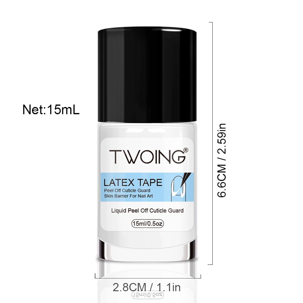 YTRUNS Twoing Latex: 200+ aplicaciones por botella de 15 ml.
