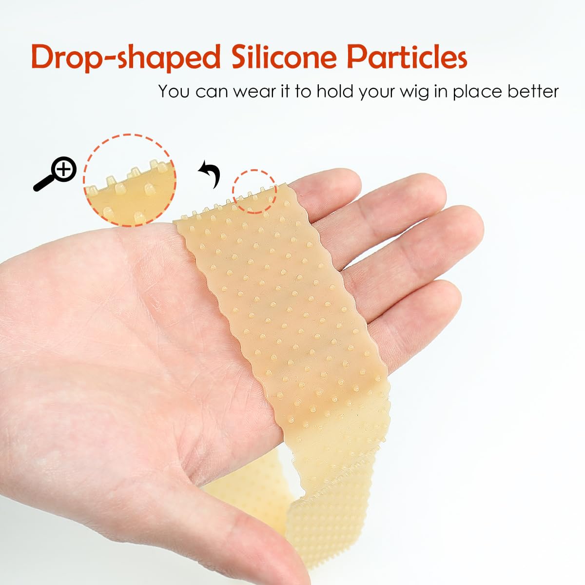 Primer plano de silicona suave Yuest, banda fiable para uso diario