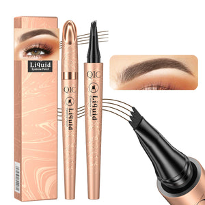 Yulinlon Q706: diseño de cuatro puntas para cejas naturales y definidas.