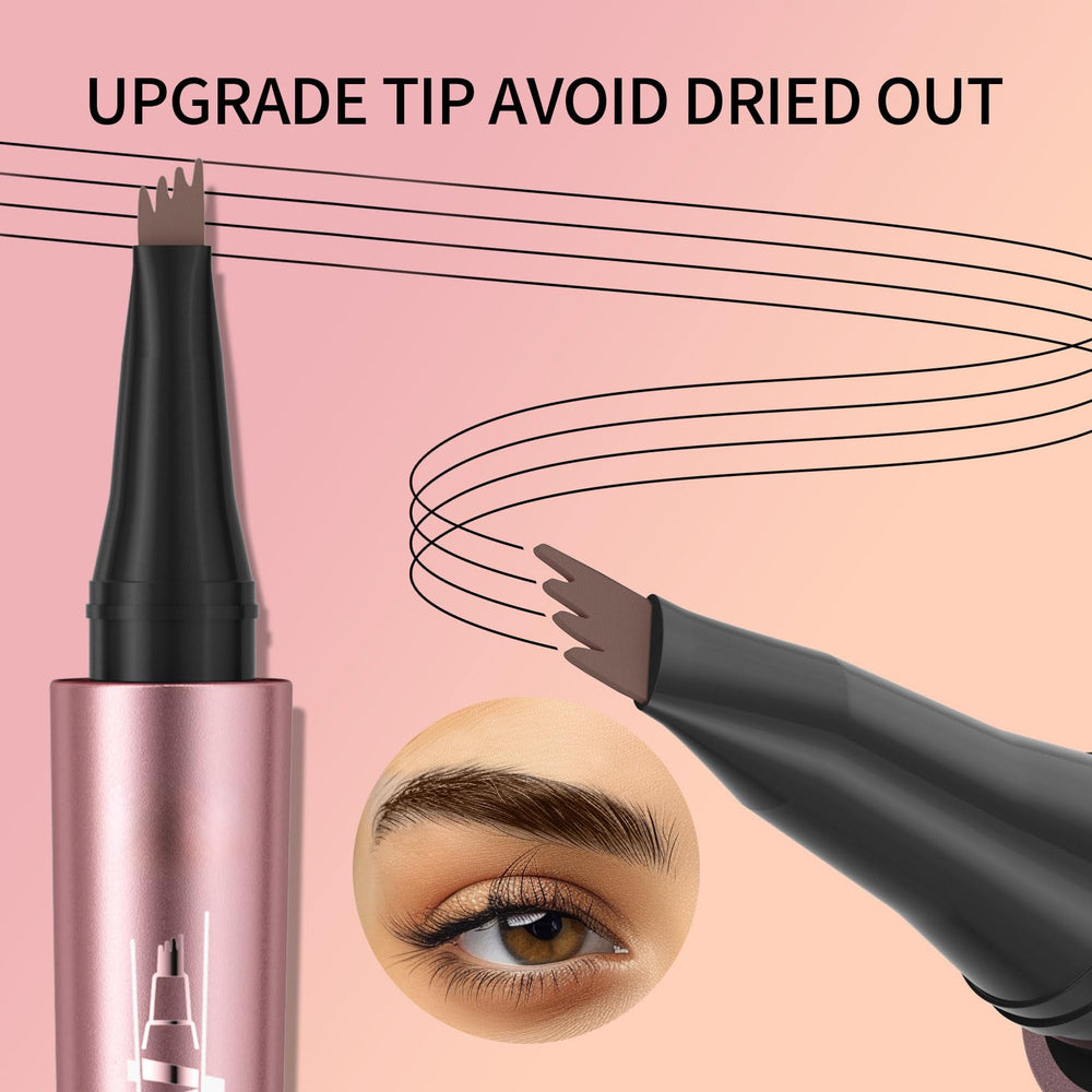 Cuatro tonos disponibles para cejas y piel