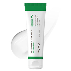 YUMU Cica Exosome crema en tarro para piel sensible, posible reducción del enrojecimiento.