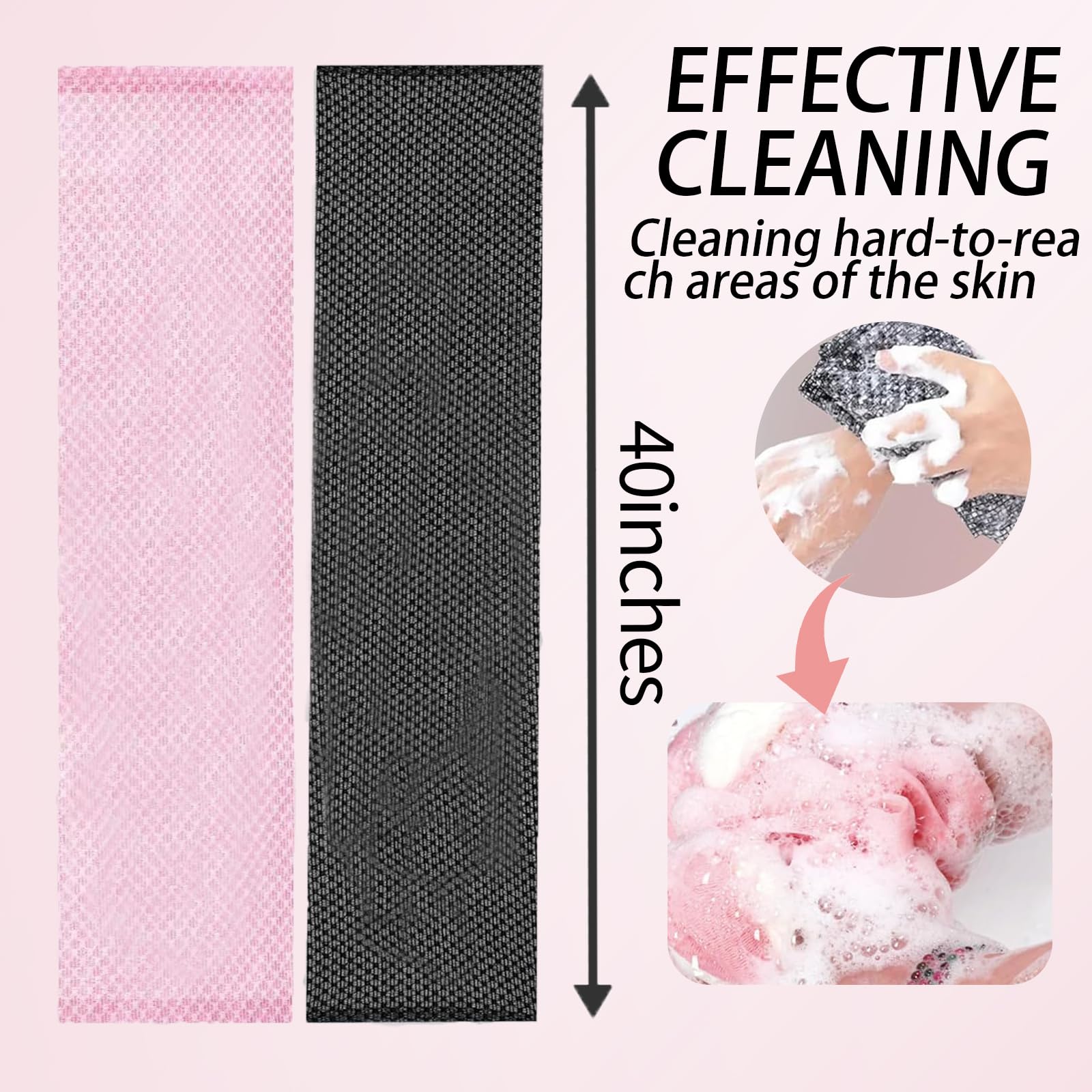 Yunrun cepillo exfoliante para cuerpo y rostro 2 en 1, limpieza profunda.