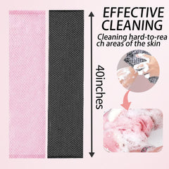 Yunrun cepillo exfoliante para cuerpo y rostro 2 en 1, limpieza profunda.