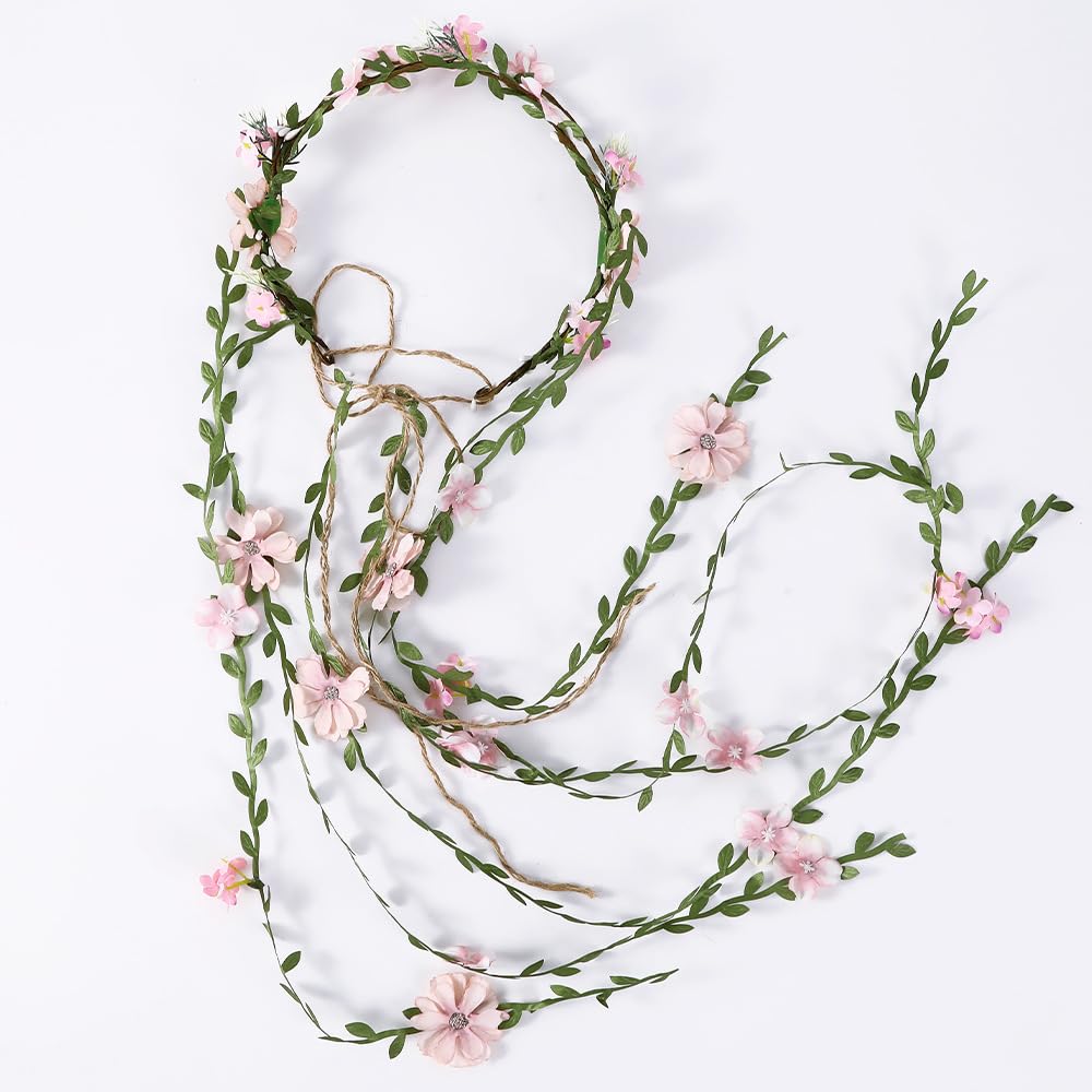 Accesorio para el cabello Yuruyi flor rosa, perfecto para boda.