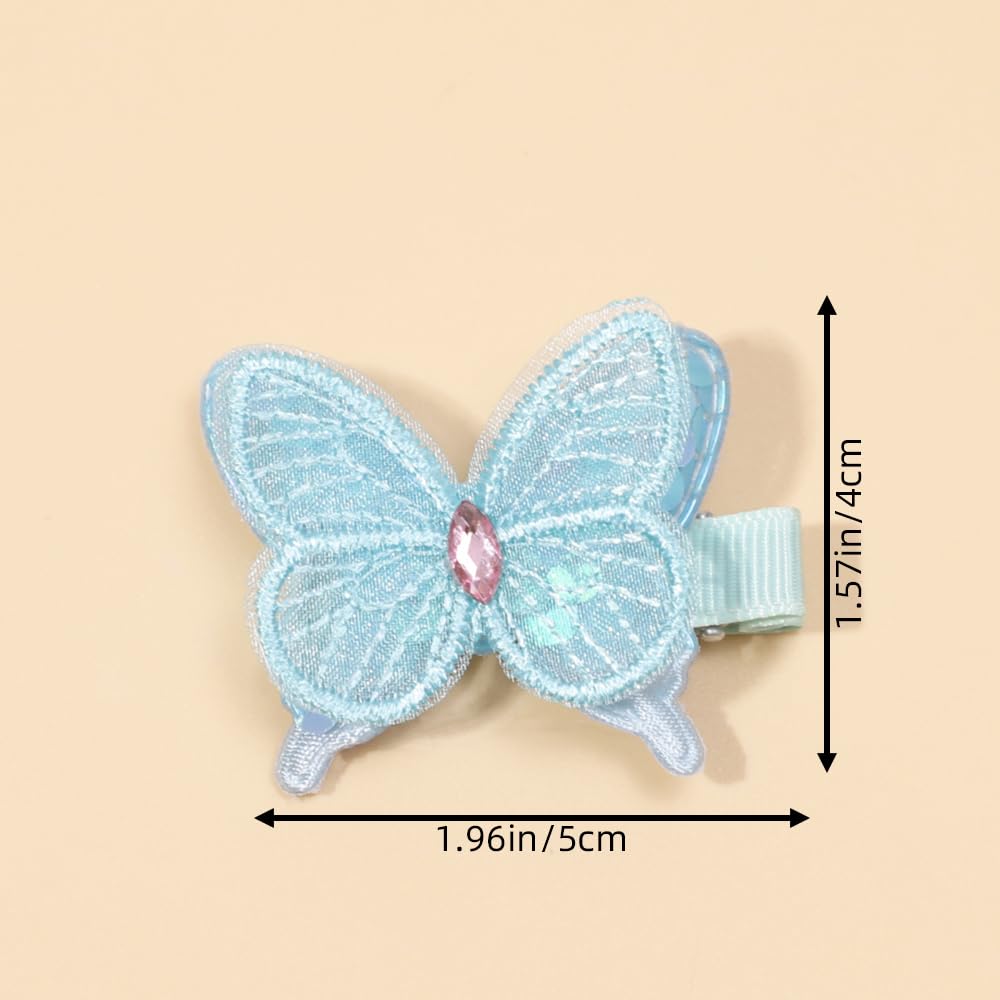 YYKITCHEN mariposa alas brillos detalle delicado que atrae miradas