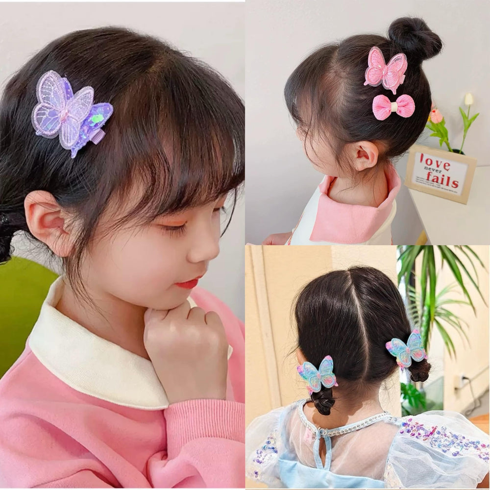 YYKITCHEN mariposa clip color azul ideal para peinados y fiestas