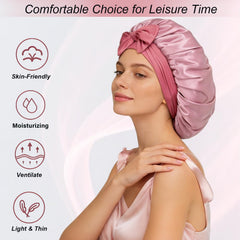 Bonete para rutina diaria YZRIZX protege el cabello y facilita la limpieza facial.