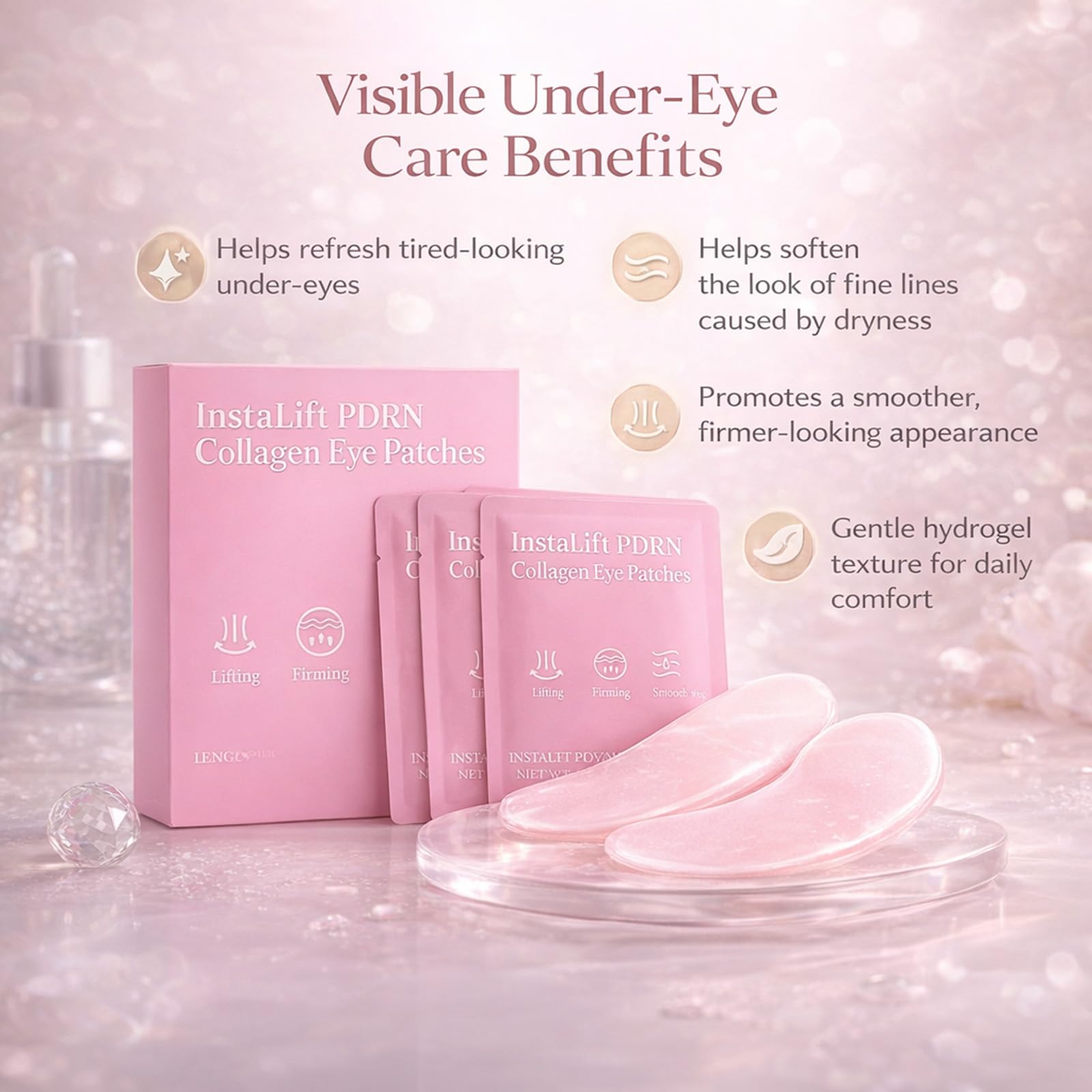 ZALPNUP Parche ojos hidrogel niacinamida: hidratación y confort para la mirada
