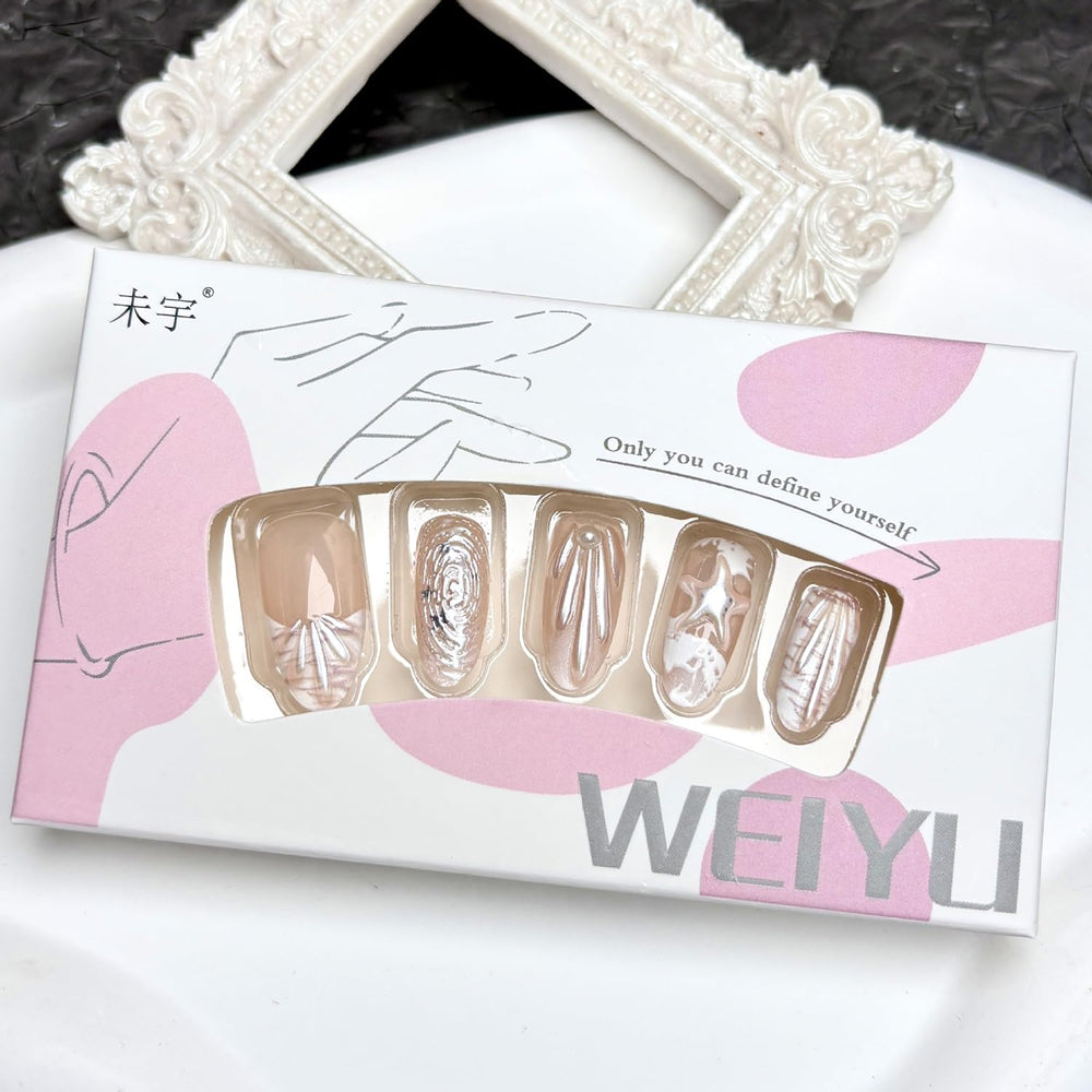 Set de uñas adhesivas ZASKHLD para aplicación rápida