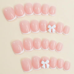 Contenido del kit de uñas postizas ZDIWOO con 24 piezas y herramientas