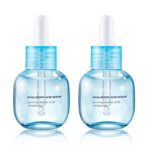 ZealSea Sérum hialurónico, botella de 1 onza para hidratación facial diaria.