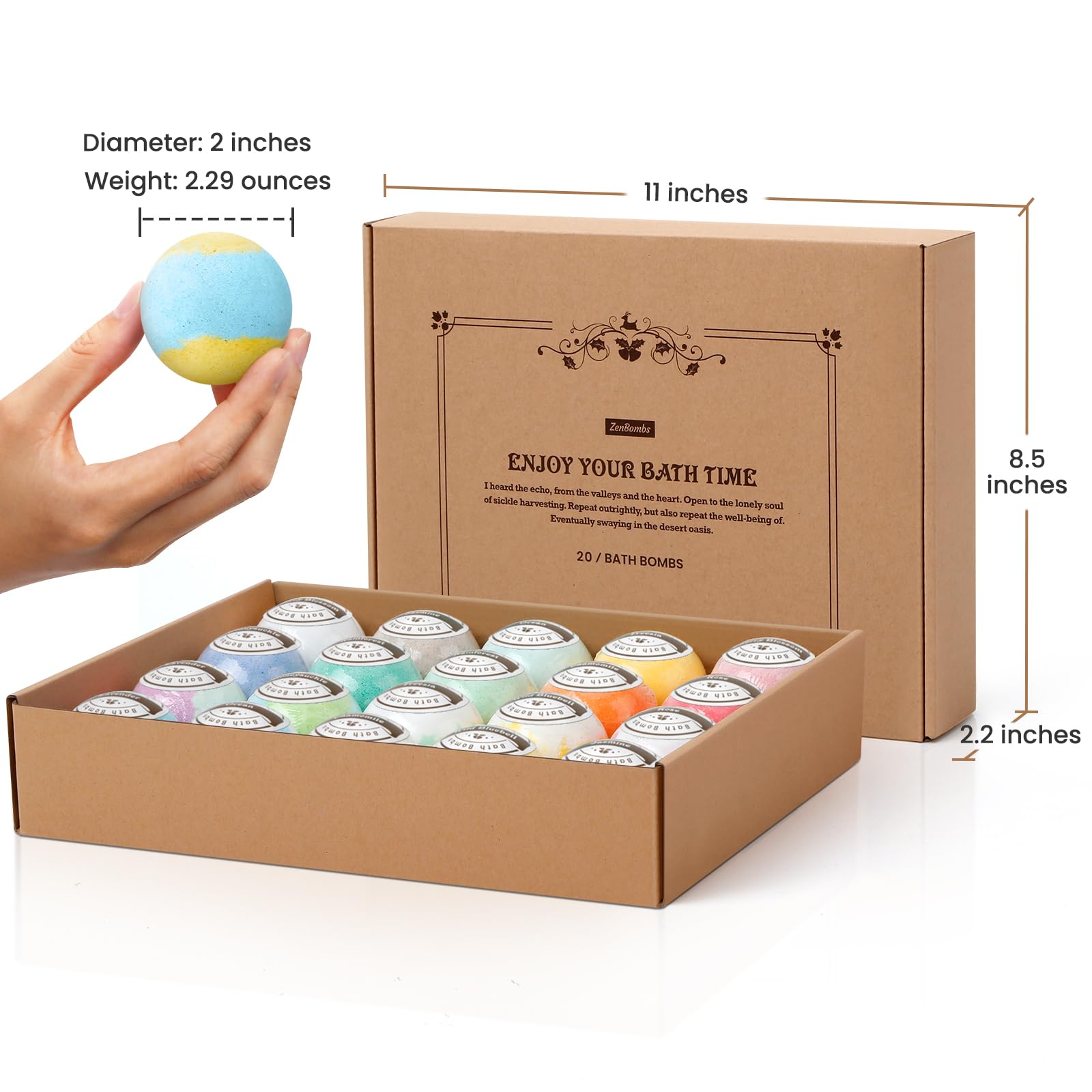 ZenBombs manteca de karité natural e ingredientes hidratantes